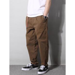 daily 直筒锥形九分哈伦裤 气质炸裂 休闲长裤 男潮 覆古工装 home
