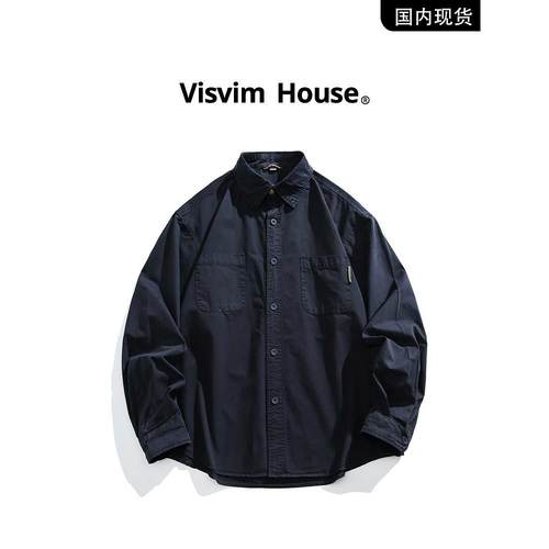 【品牌现货折扣专区】Visvim Wings春秋季新款男女长袖衬衫夹克