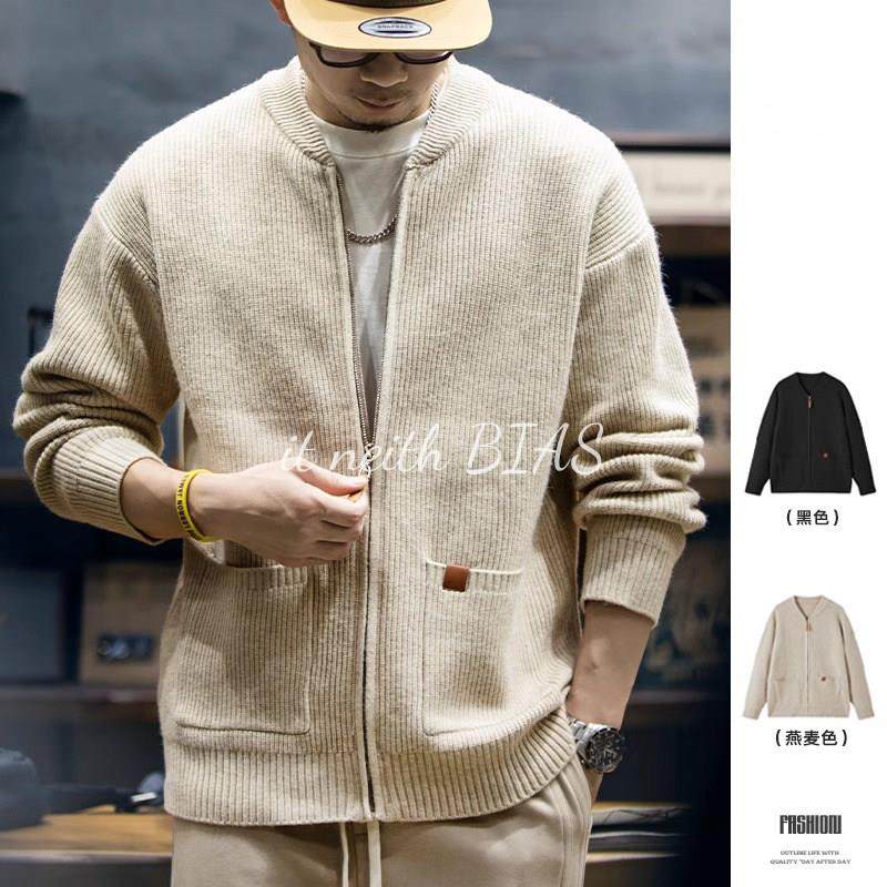 it neith BIAS重磅拉链开衫毛衣男美式休闲针织衫外套秋冬款百搭,男装,秀禾服,淘宝优惠券,粉丝福利购,淘宝优惠卷
