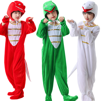 元旦演出服蛇年小蛇儿童蛇表演服