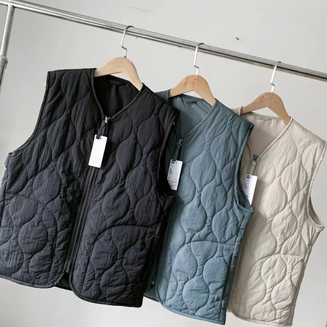 棉服马甲外套纯色百搭保暖上衣