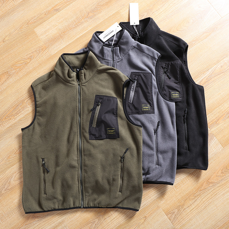 颜值款！双面摇粒绒 蓄热保暖男士秋冬马甲打底,男装,常规马甲,淘宝优惠券,粉丝福利购,淘宝优惠卷