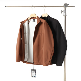 大牌平替轻薄防风防水透湿耐磨春季 男城市户外休闲3L复合立领夹克