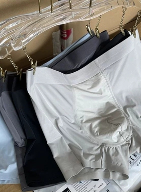 多国订单！HK219！穿了会上瘾 男士无痕蜂巢透气舒适冰爽平角内裤