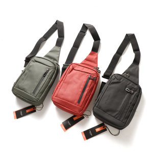 外贸原单户外休闲运动背包斜挎包男女通勤单肩防水包有夹层胸包