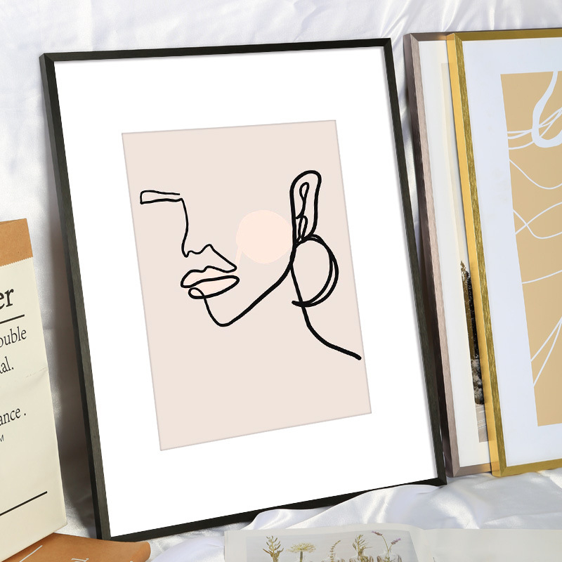 e动空间画框铝合金简约现代