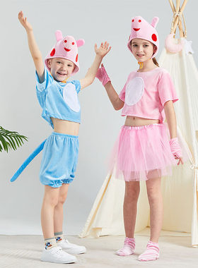 小猪佩奇儿童服装卡通表演
