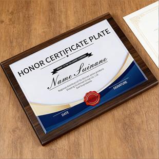 奖牌定制授权牌聘书木质水晶荣誉证书加盟牌商会会员牌匾木托高级