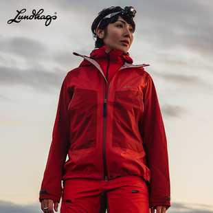 Light戶外軟殼衣女運動徒步舒適透氣輕質外套 Lundhags隆哈Padje