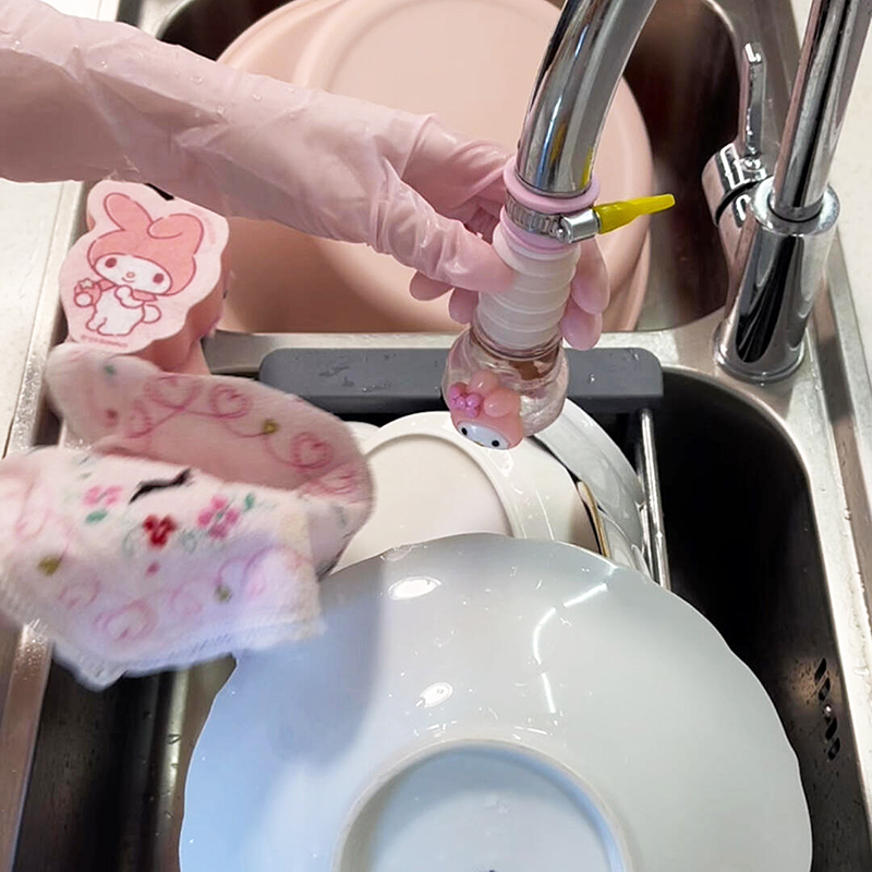 【洗碗博主同款】水龙头过滤器万向防溅水神器延长器卡通厨房通用