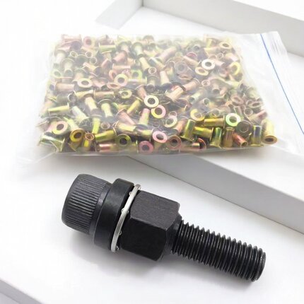 拉铆螺母简易工具家用汽车牌照铁皮手动拉母头平头拉铆螺母铆钉