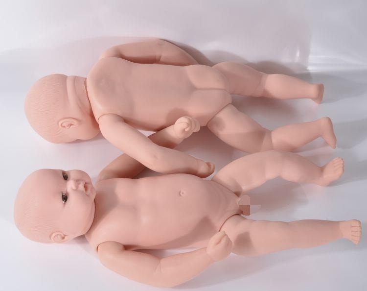 婴儿附脐带模型初生儿附脐带护理模型男女X任选婴儿模型