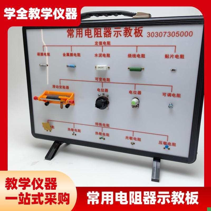 新课标常用电阻器示教板演v示器电学教具教学仪器品质实验器材量