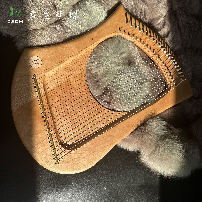 庄生梦蝶莱雅琴里拉琴便携小竖琴