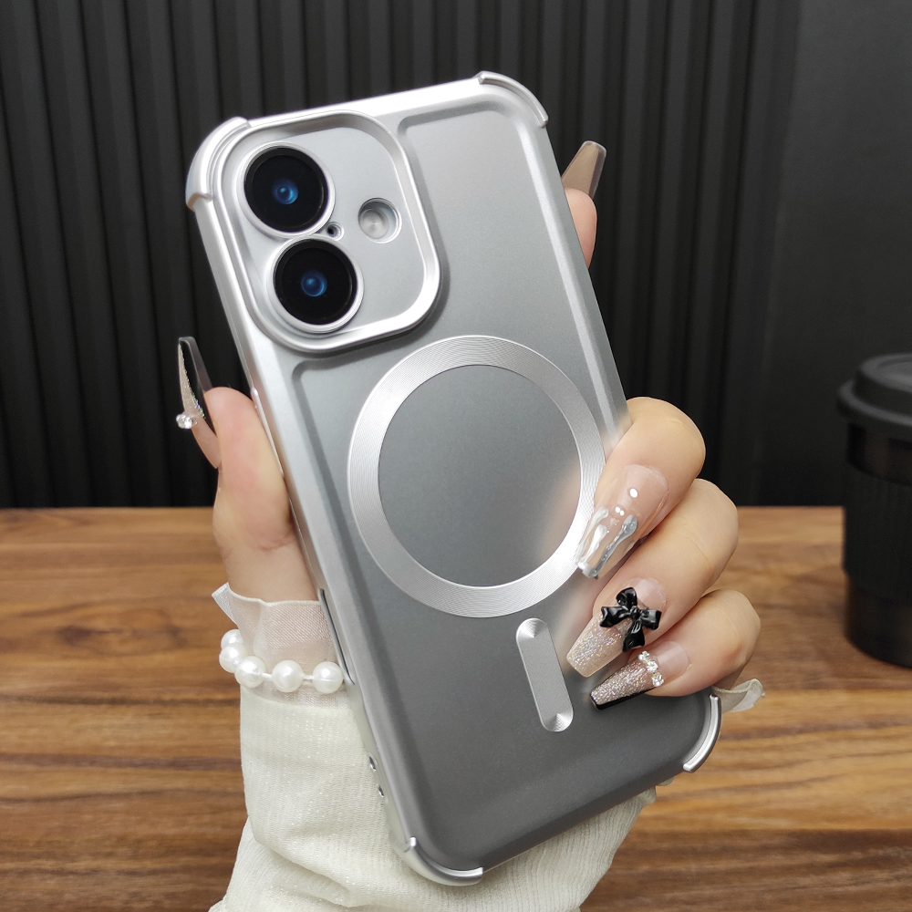 苹果17磁吸气囊防摔手机壳