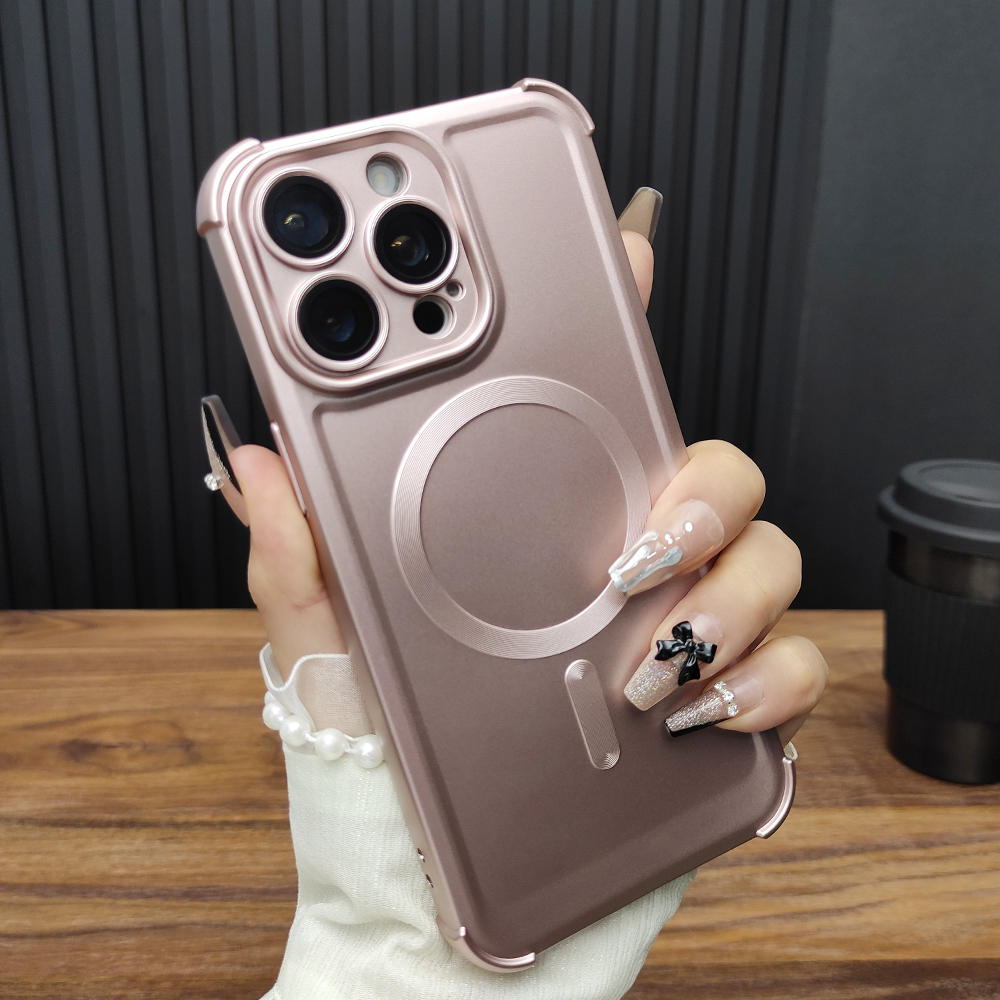 苹果17磁吸气囊防摔手机壳