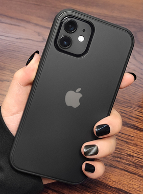 适用苹果13手机壳XR硅胶iphone11磨砂/12PRO/MAX肤感XSMAX防摔7/8plus