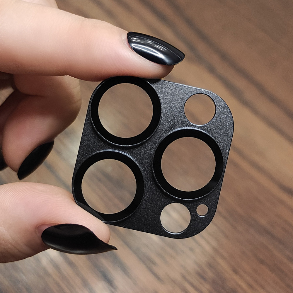 苹果13高端金属镜头保护膜