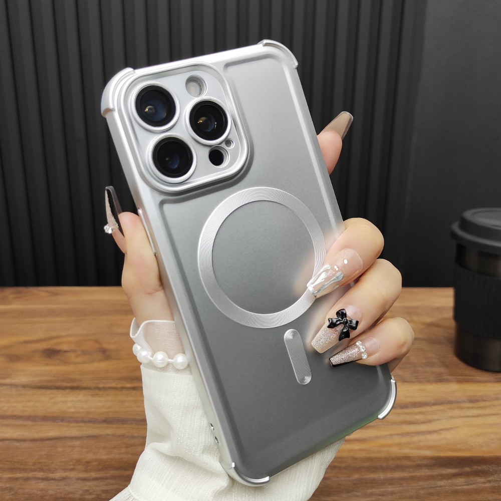苹果17磁吸气囊防摔手机壳