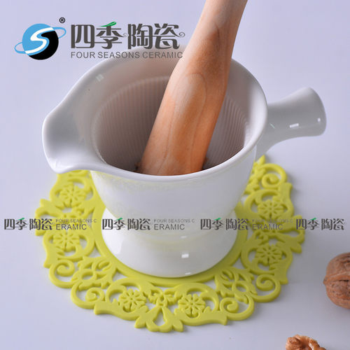 陶瓷婴儿辅食研磨器手动家用