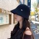 2025新款 秋冬复古渔夫帽女百搭保暖盆帽时尚 小沿针织百搭潮鸭舌帽