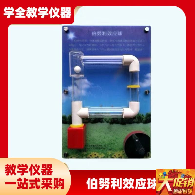 壁挂式伯努利效应球 科r技展品 科普仪器 社区科技馆展品仪器