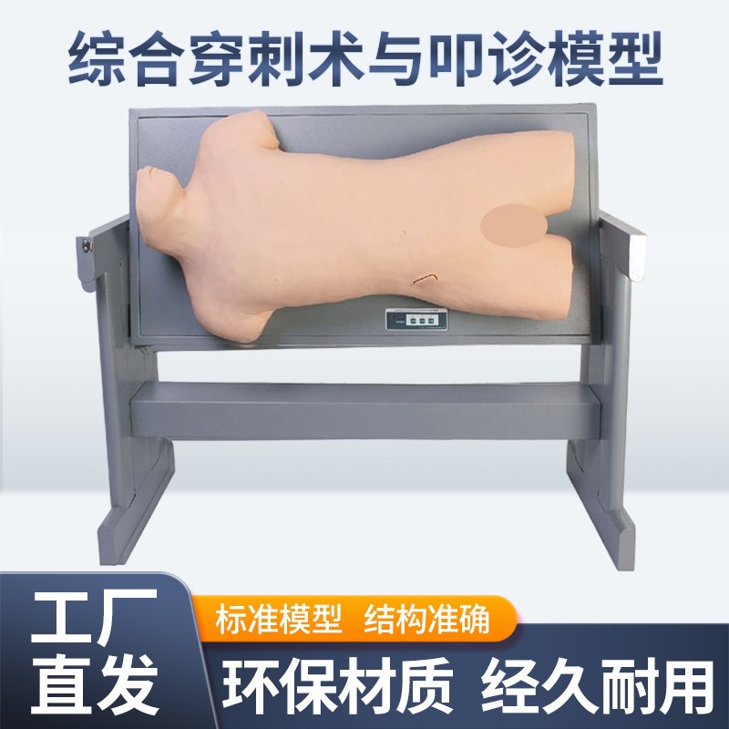 综合穿刺与叩诊腰椎穿刺气胸处理胸D腔闭式引流穿刺彷真标准化病