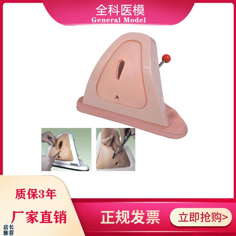 会阴切开缝合技能训练模t型切开缝合练习妇科模具医学教学模型