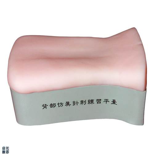 背部仿真针刺练习平n台后背部针灸针刺训练模型背部扎针练习模型