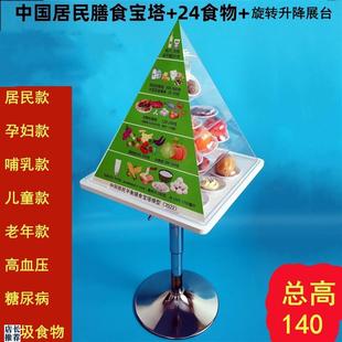 2022版 膳食宝塔中国居民膳食平衡宝塔模型金字塔X膳食宝塔模型