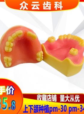 口腔种植练习模型pim-o30,pim-34种植练习缝合练习,骨质硬度1-4类