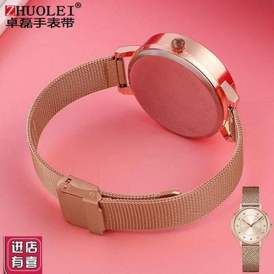 适配阿玛尼满天星小表盘m手表AR11129192611320女不锈钢表带14mm