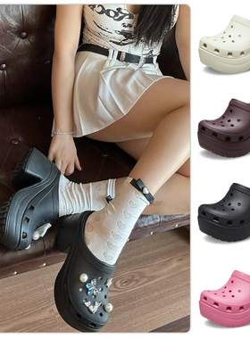 CROCS卡骆驰经典人鱼鞋Clog洞洞鞋户外防滑运动拖鞋女款 208547