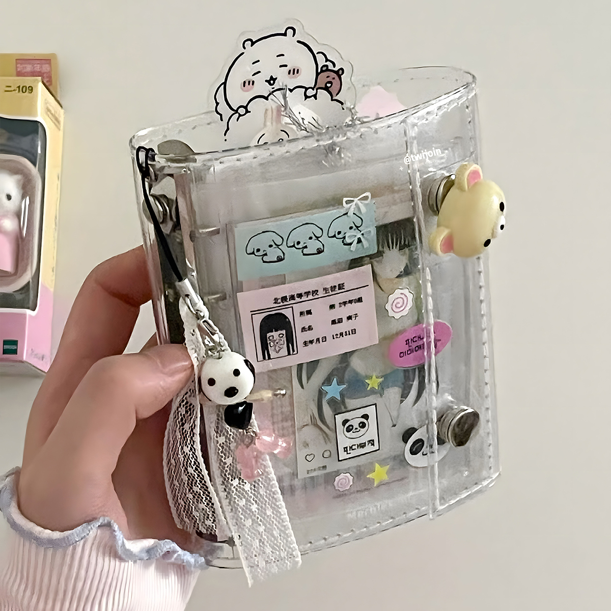 小卡收纳册笔记本日记本手帐本