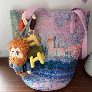 上海浦东美术馆浦美阿维尼翁傍晚雨伞水桶帆布袋高颜值实用礼物