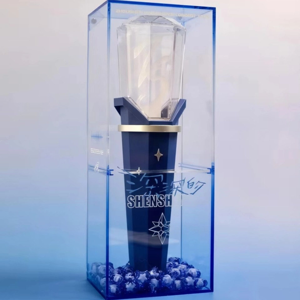 周深收纳盒礼物应援棒展示盒透明