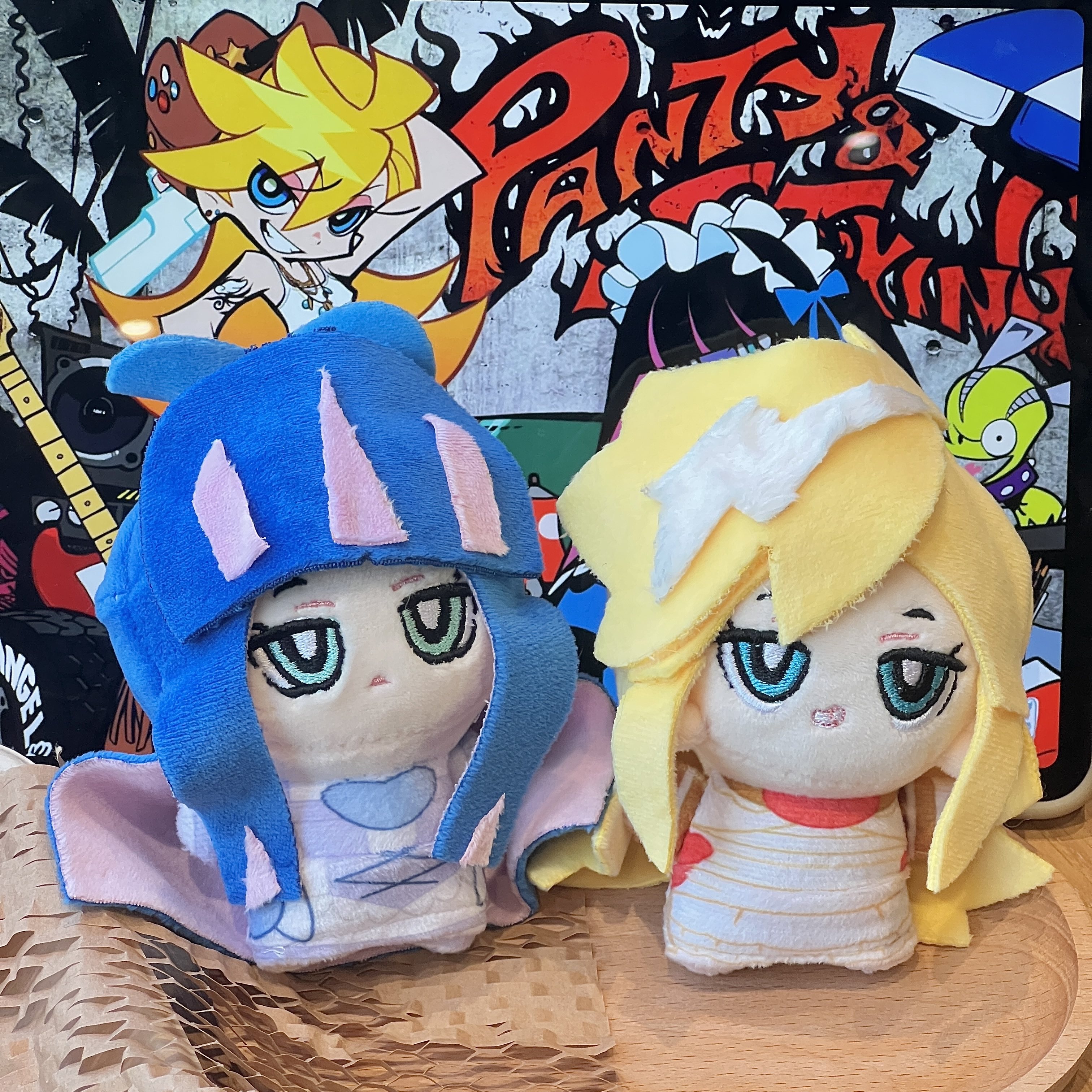 吊带袜天使毛绒玩偶玩具挂件可爱