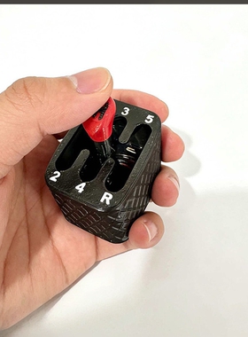 3D打印手动挡拨片玩具装饰摆件