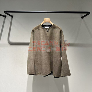 现货 LESS女装国内正品代购2025冬季2PA817850 毛呢夹克 羊毛大衣