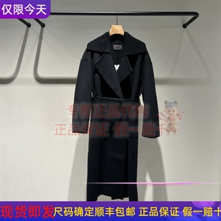 国内正品 毛呢大衣2P0828220 代购 超长款 5995 2025冬季 LESS女装