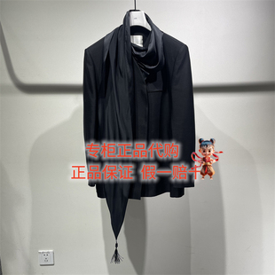 LESS女装 2PB717380围巾西装 国内正品 2025冬季 外套4695 代购 现货