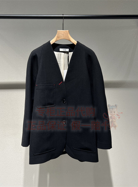 现货 LESS女装国内正品代购2026春季2Q1716860休闲无领西装2995