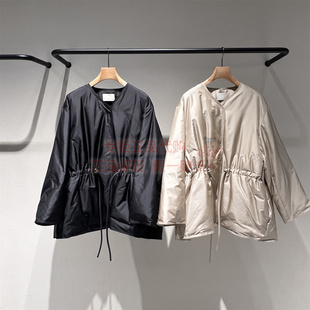 现货 商场同款LESS2025冬新款抽绳保暖中长白鹅绒羽绒服2PBC17480