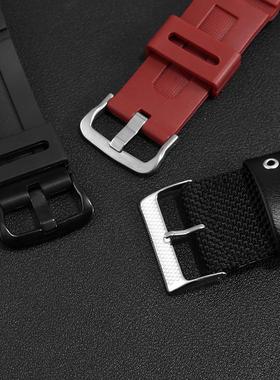 适配G-SHOCK卡西欧AWo-591/950AWG-M100G-7700帆布尼龙硅胶表带