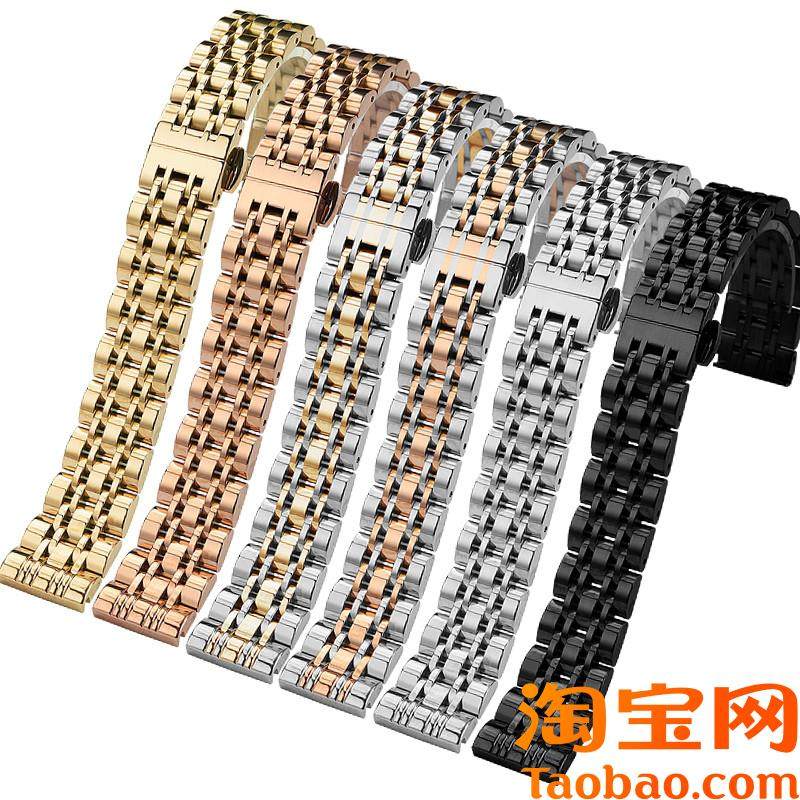 适配华为GT4/3/2pro手表不锈钢表带女watch4N/3/buds高级荣耀钢带