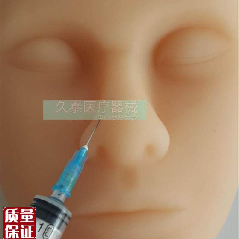 全硅胶假人头化妆头模特头x按摩头嫁接教学头软头模硅胶脸人