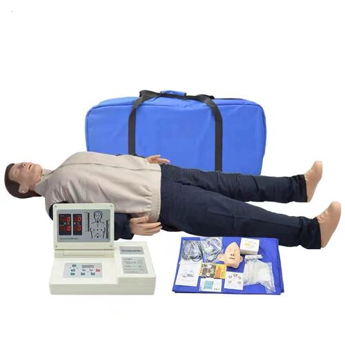 高级全自动电脑心q肺复苏模拟人ZK/CPR620A