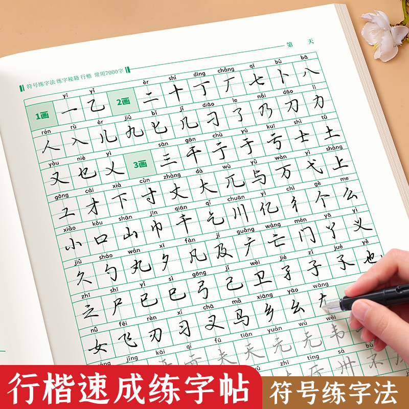 书行行楷练字秘籍练字帖