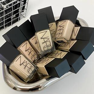 现货！NARS纳斯流光美肌超方瓶粉底液持妆遮瑕小方瓶30mlL0/L1/L2