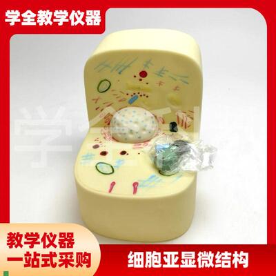 细胞亚显微结构模型初s高中生物实验器材中学教学仪器实验器材